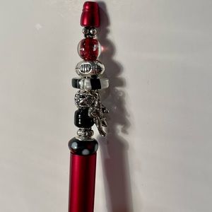 Handmade Beaded Pen/Football/Tampa Bay Buccaneers